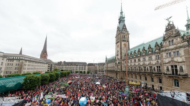 U Hamburgu protest protiv samita G-20