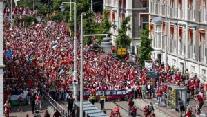 U Holandiji demonstracije protiv Izraela: Desetine hiljada građana okupilo se u centru Haga