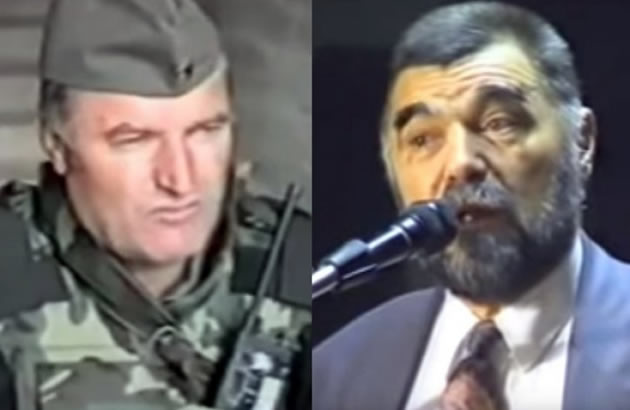 U JEKU BORBI ZA ZADAR 1991 Stipe Mesic kao predsednik SFRJ unapredio Ratka Mladica u generala