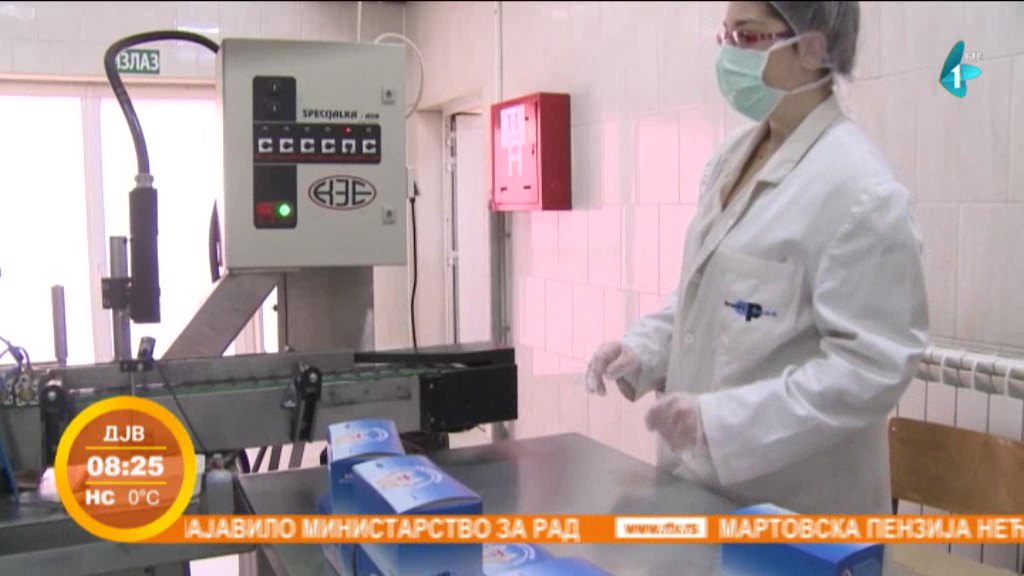 U Jermenovcima punom parom proizvode zaštitna i dezinfekciona sredstva