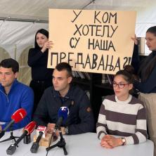 U KOM HOTELU SU NAŠA PREDAVANJA?! Obraćanje studenata koji žele da uče (VIDEO)