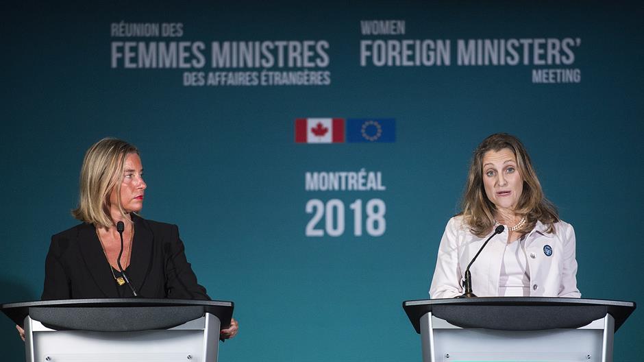 U Kanadi održan prvi sastanak šefica diplomatija