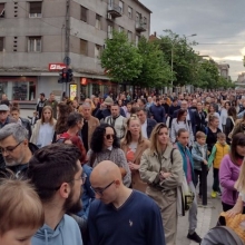 U Kragujevcu odrzan drugi protest Srbija protiv nasilja