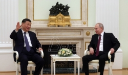 U Kremlju počeo samit predsednika Rusije i Kine