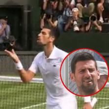 U LONDONU MUK: Novak uzeo brejk, pa OVAKO gestikulirao Englezima (VIDEO)