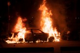 U Leskovcu izgorelo vozilo u pokretu VIDEO