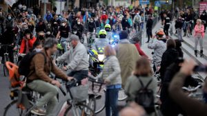 U Ljubljani novi biciklistički protest protiv vlasti