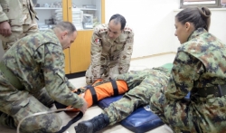 U Nišu održan kurs napredne prve pomoći za vojne lekare iz Egipta