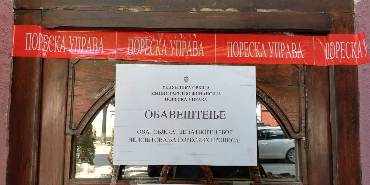 U Novom Pazaru za pola godine Poreska zatvorila 47 objekata