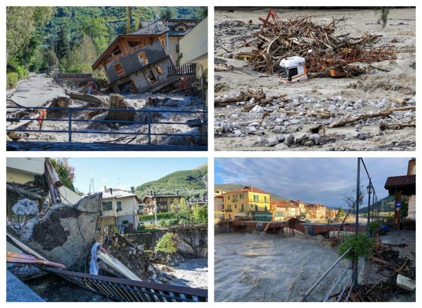 U POPLAVAMA KOJE SU POGODILE ITALIJU VIŠE OD 20 NESTALIH: Bujice nosile kuće i mostove! Poginuo vatrogasac! (FOTO)