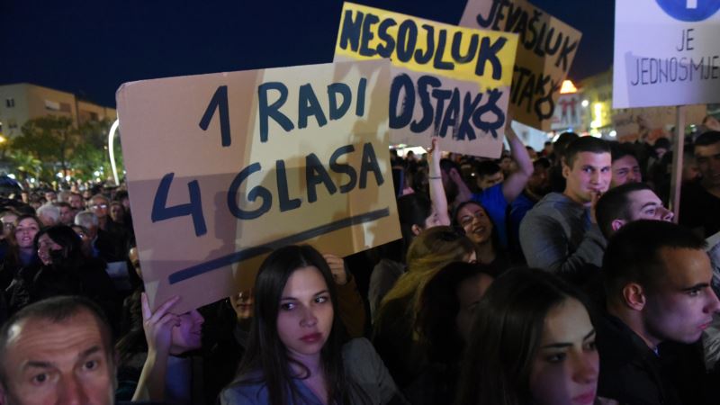 Šesti građanski protest u Podgorici, Slijedi opoziciono jedinstvo
