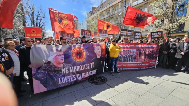U Prištini Marš za pravdu kao znak podrške bivšim čelnicima OVK
