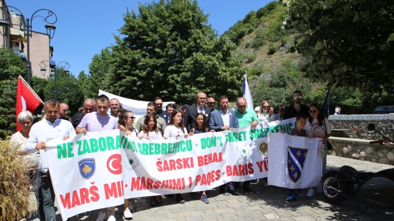 U Prizrenu održan marš mira za žrtve genocida u Srebrenici 