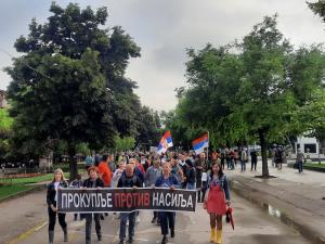 U Prokuplju i Leskovcu okupljanja i šetnja na protestu Srbija protiv nasilja
