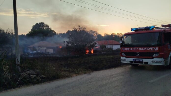 U Prokuplju vanredna situacija zbog požara – ugrožena sela, izgorele kuće, povređeni građani