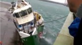 U Puli toliko duva da se otkačio brod i otplovio VIDEO