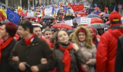 U Rumuniji skup u znak podrške vlastima