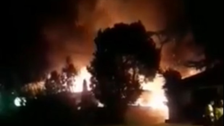 U STRAVIČNOM POŽARU U BEOGRADU izgoreo restoran kluba OFK Beograd!