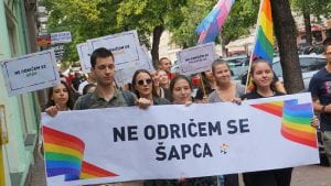 U Šapcu održana Prajd šetnja kao najava za predstojeću Paradu ponosa u Beogradu