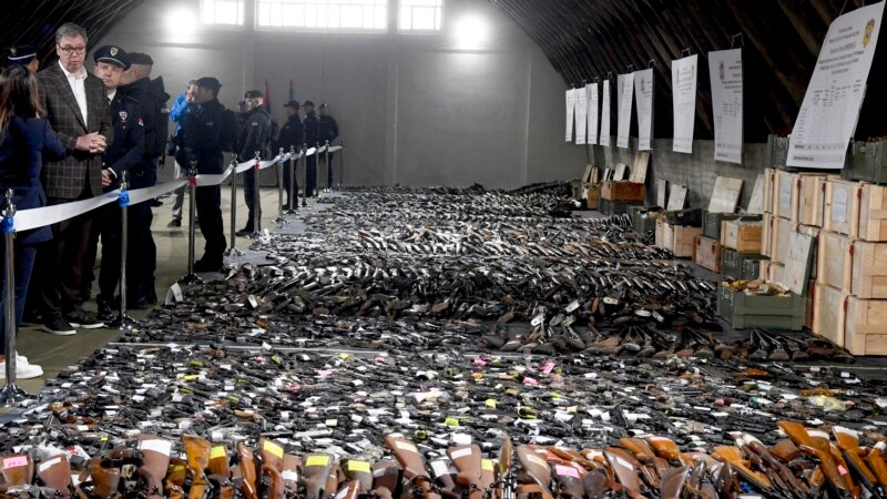 U Srbiji zvanično predato više od 13.000 komada oružja, među njima i raketni bacači