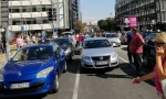 U TOKU PROTEST TAKSISTA: Blokiran Beograd, linije javnog prevoza idu zaobilaznim trasama (FOTO)