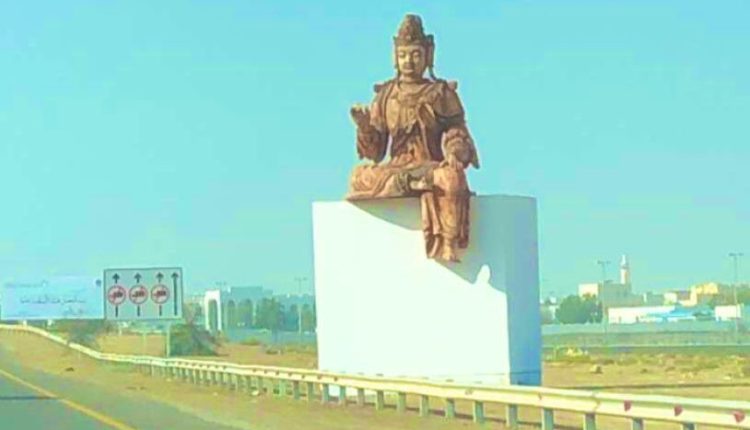 U Ujedinjenim Arapskim Emiratima nikao kip Bude