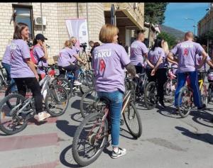 U Vranju biciklistička vožnja posvećena svim ženama obolelim od karcinoma dojke