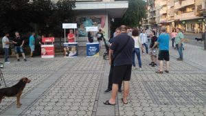 U Zaječaru održan protest „Dva sata slobode“
