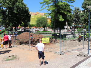 U centru Kuršumlije radi se fontana, vrednost projekta 8,2 miliona dinara