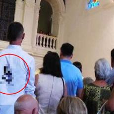 U crkvu došao sa OVAKVOM košuljom! O, GOSPODE! Kad su ga videli, odmah su... (FOTO)
