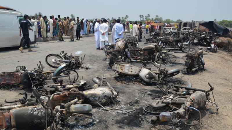 U eksploziji cisterne u Pakistanu najmanje 157 žrtava