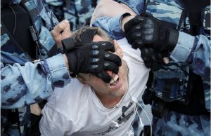 U fotografijama: stotine uhapšenih na protestu u Moskvi