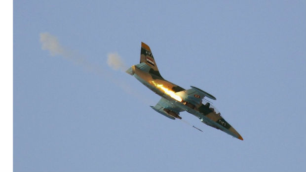 U istočnom Alepu oboren sirijski avion