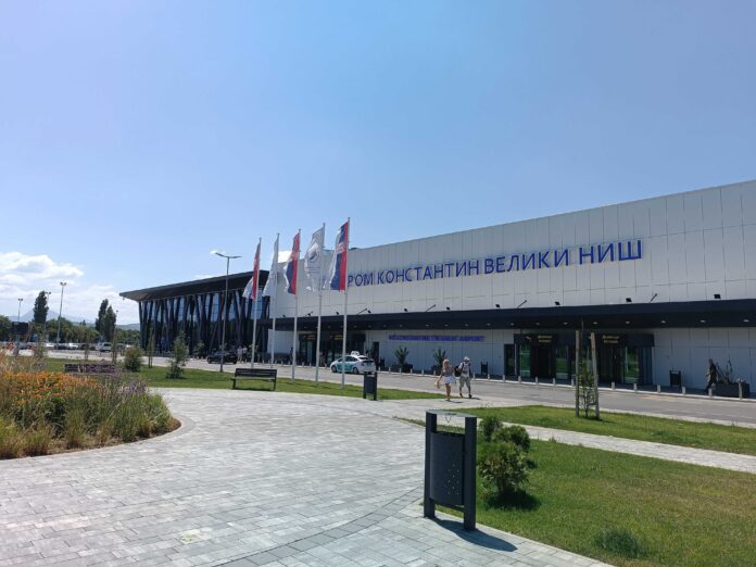 U julu za 22% veći broj putnika na aerodromu u Nišu