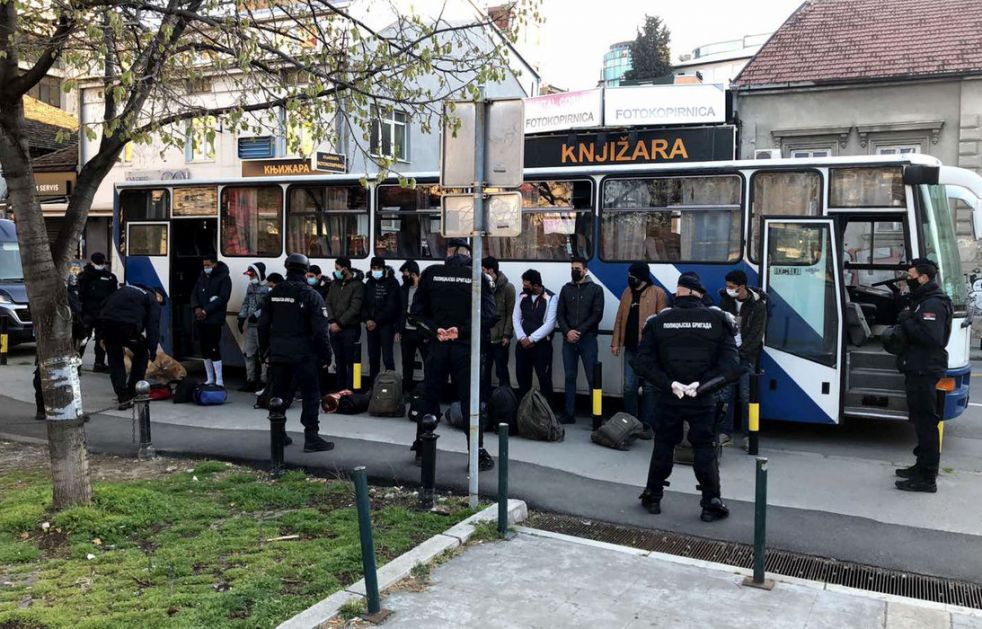 U jutrošnjoj akciji policija u Beogradu pronašla 69 ilegalnih migranata