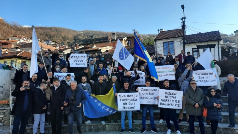U kosovskom Prizrenu marš podrške Bosni i Hercegovini