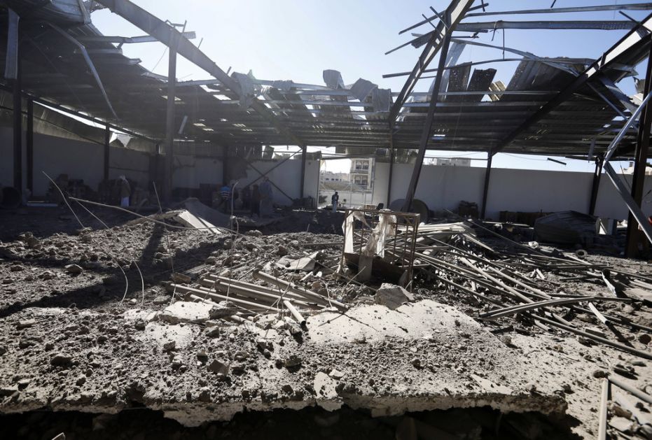 U napadu koalicionih snaga na Sanu ubijeno 14 ljudi