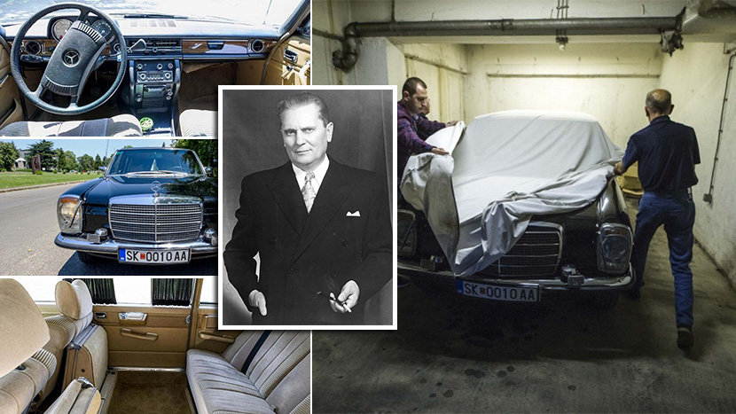U ovoj tamnoj garaži se krije neverovatno blago: Pronađen Titov Mercedes kojeg nikad nije vozio (FOTO)