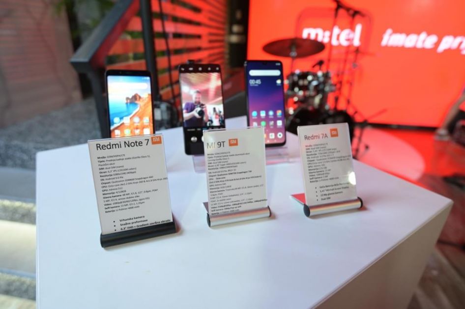 U ponudi kompanije m:tel modeli Xiaomi telefona