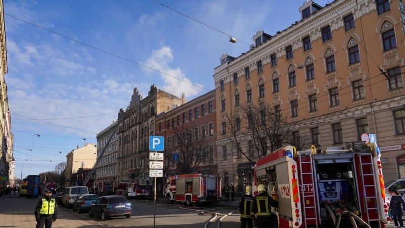 U požaru u centru Rige stradalo osam ljudi