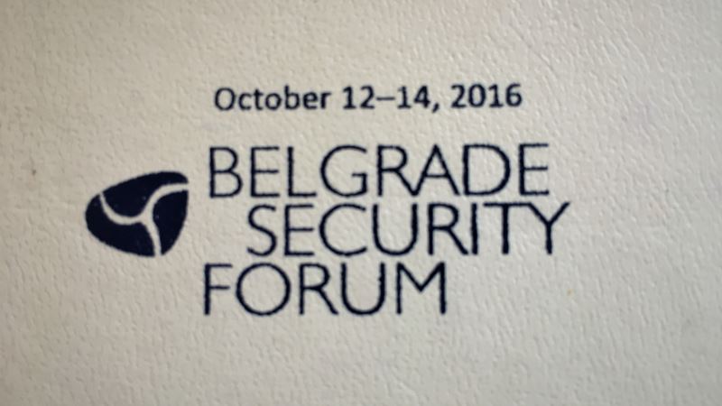 U sredu počinje Beogradski bezbednosni forum, Palmer otkazao dolazak