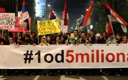 
					U subotu protestna šetnja Jedan od pet miliona od Vlade do TV Pink 
					
									