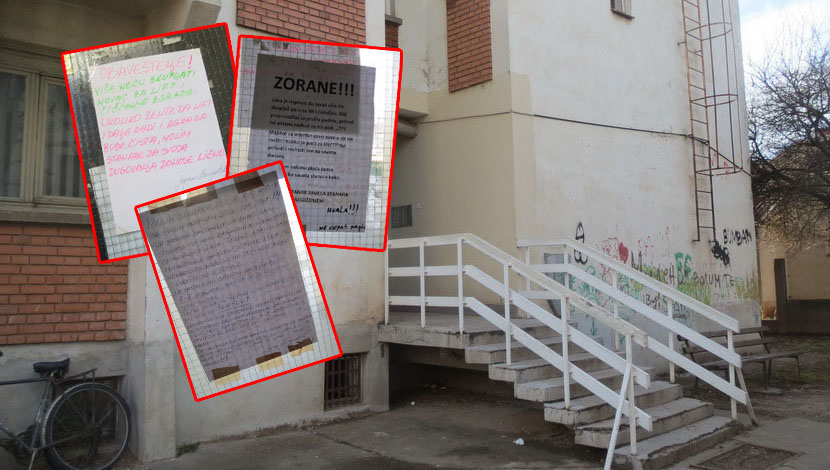 U toku je žestok komšijski rat: Stanari ustali protiv Zorana, zidovi zgrade znaju sve o haosu iza “kaubojskih vrata” (FOTO)