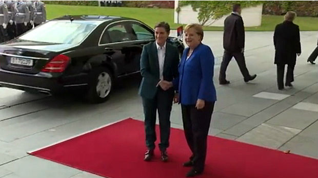 U toku sastanak Ane Brnabić i Angele Merkel