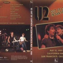 U2 - San Francisco, Live 1981