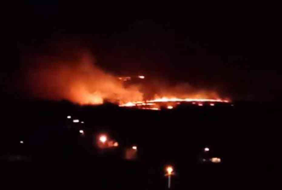 UGROŽENE PLANINSKE KUĆE: Gori šuma u Darosavi kod Aranđelovca (KURIR TV)