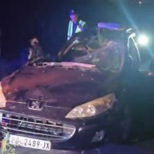 UHAPŠEN MLADIĆ KOJI JE IZAZVAO NESREĆU KOD OBRENOVCA: Vozio pijan, nema vozačku dozvolu! (VIDEO)