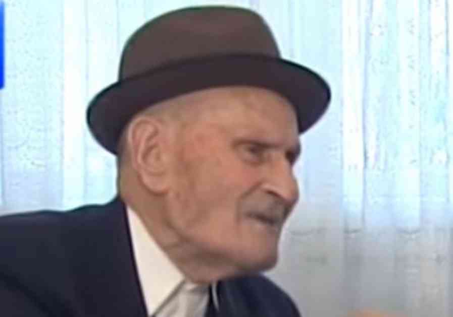 UMRO NAJSTARIJI CRNOGORAC:  Đed Božo preminuo u 109. godini, imao je svoj recept za dugovečnost! (VIDEO)
