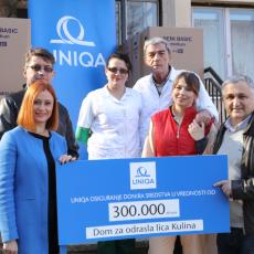 UNIQA osiguranje doniralo sredstva u iznosu od 1.500.000 dinara ustanovama širom Srbije
