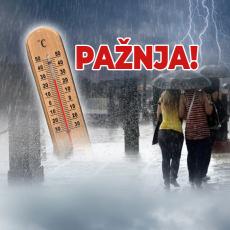 UPOZORENJE RHMZ! Stiže nam VELIKA OLUJA, padaće KIŠA I GRAD - do kraja nedelje CRNI OBLACI nad Srbijom